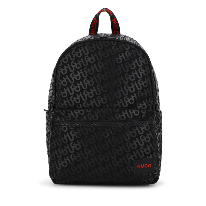 Rucsac copii Hugo pentru baiat cu print si logo