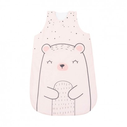 Kikkaboo Sac de dormit de la 6 la 18 luni Bear with me Pink