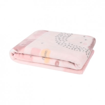 Kikkaboo Patura moale bebe 80x110 Hedge hugs