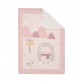 Kikkaboo Patura moale bebe cu sherpa 110x140 Hedge hugs