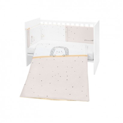 Kikkaboo Lenjerie patut bebe 2p EU Style Hedge hugs