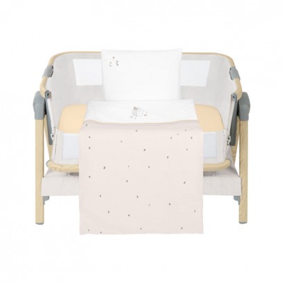 Kikkaboo Lenjerie de mini patut bebe 5p Hedge hugs