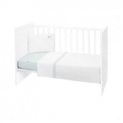 Kikkaboo Lenjerie patut bebe 6p 70x140 Stripy Friends
