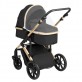 Kikkaboo Carucior multifunctional 3in1 cu scaun transformator Darling Black 2024
