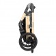 Kikkaboo Carucior multifunctional 3in1 cu scaun transformator Darling Black 2024