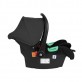 Kikkaboo Carucior multifunctional 3in1 cu scaun transformator Darling Black 2024