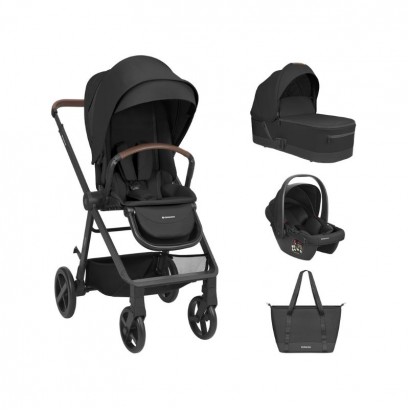 Kikkaboo Carucior multifunctional 3in1 cu landou Mia Black