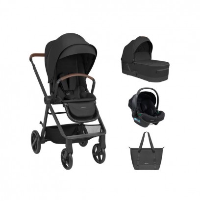 Kikkaboo Carucior multifunctional 3in1 landou nou-nascut Mia Black 2026