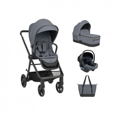Kikkaboo Carucior multifunctional 3in1 landou nou-nascut Mia Grey 2026