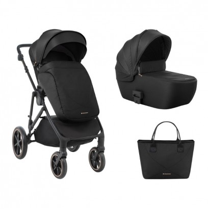 Kikkaboo Carucior multifunctional 2in1 cu landou Thea Black 2024