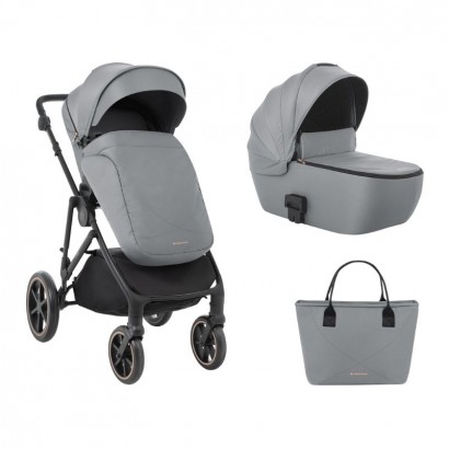Kikkaboo Carucior multifunctional 2in1 cu landou Thea Grey 2024