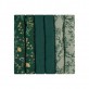 Kikkaboo Set 6 batiste de muselina 30х30 cm Secret Garden Green Kikkaboo Set 6 batiste de muselina 30х30 cm Secret Garden Green