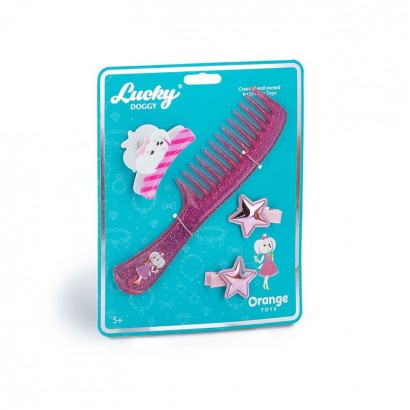 Orange Toys Set grozav de accesorii pentru păr
