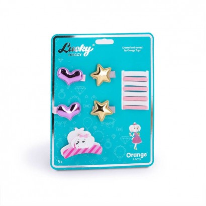Orange Toys Set de accesorii frumoase pentru păr
