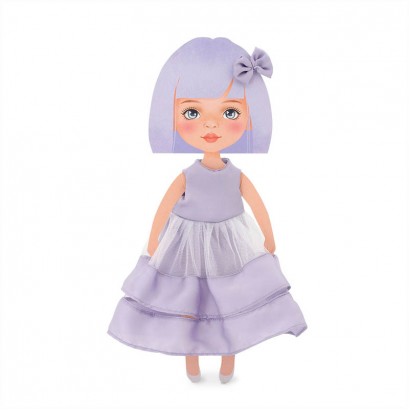 Orange Toys Sweet Sisters Set hăinuțe Rochiță mov 28 cm