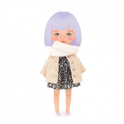 Orange Toys Sweet Sisters Set hăinuțe Geacă de puf din piele 28 cm