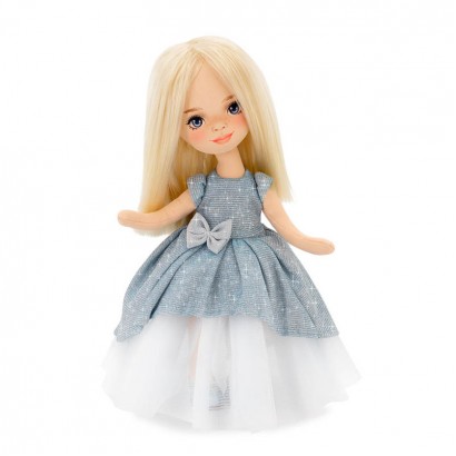 Orange Toys Sweet Sisters Mia în rochiță albastru deschis 32 cm