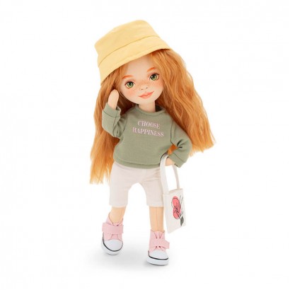 Orange Toys Sweet Sisters Sunny în hanorac verde 32 cm