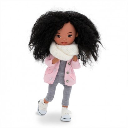 Orange Toys Sweet Sisters Tina în geacă roz 32 cm