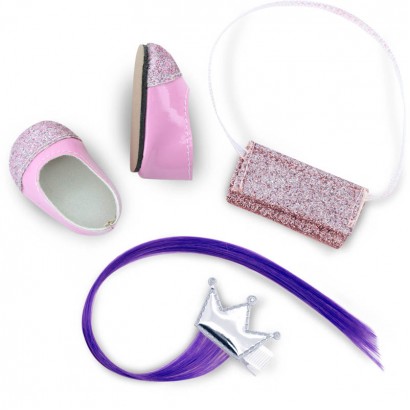 Orange Toys Set pantofi si accesorii Mov si roz