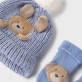Set bebe Mayoral unsex cu caciula si sosete