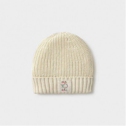 Caciula de bumbac bebe Mayoral unisex tricotata