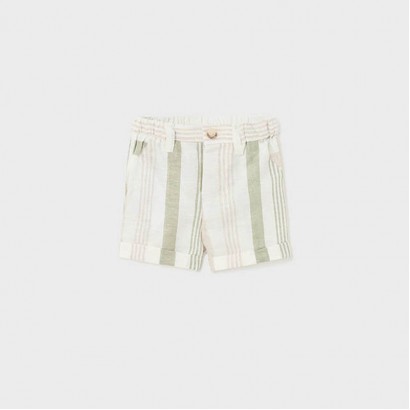 Pantaloni scurti bebe Mayoral in dungi pentru baiat