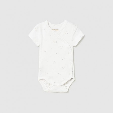 Body bebe Mayoral pentru baiat cu print si logo