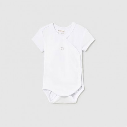 Body bebe Mayoral pentru baiat cu print si logo