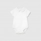 Body bebe Mayoral pentru baiat cu guler cu broderie