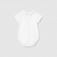 Body bebe Mayoral pentru baiat cu guler cu broderie