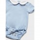 Body bebe Mayoral pentru baiat cu guler cu broderie