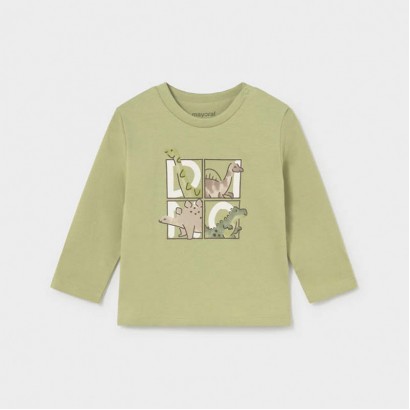 Bluza bebe Mayoral pentru baiat cu dinozauri