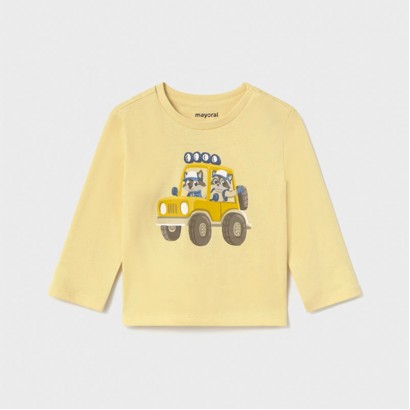 Bluza bebe Mayoral pentru baiat cu aplicatie jeep