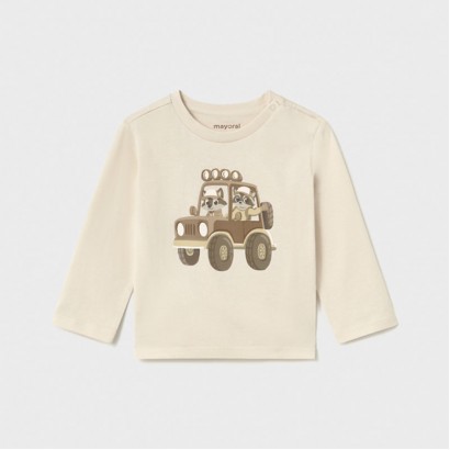 Bluza bebe Mayoral pentru baiat cu aplicatie jeep