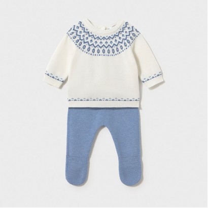 Set bebe Mayoral pentru baiat 2p tricotat