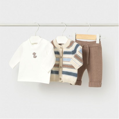 Set bebe Mayoral pentru baiat 3 p cu pantaloni