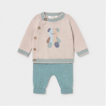 Set bebe Mayoral pentru baiat tricotat