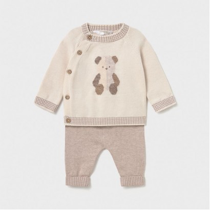 Set bebe Mayoral pentru baiat tricotat
