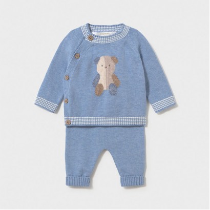 Set bebe Mayoral pentru baiat tricotat