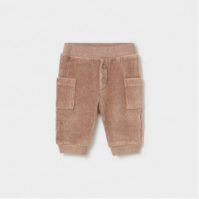 Pantaloni bebe Mayoral pentru baiat cu buzunare si nasturi