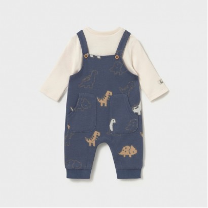 Salopeta bebe Mayoral pentru baiat jacquard