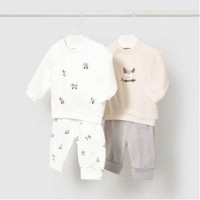 Set bebe Mayoral pentru baiat 4 piese tricot