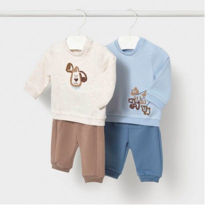 Set bebe Mayoral unisex 4 piese tricot