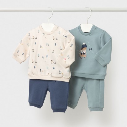 Set bebe Mayoral unisex 4 piese tricot