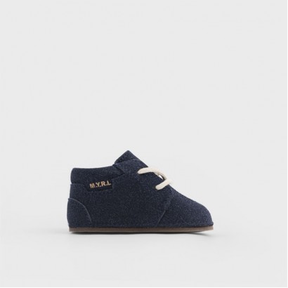 Botine bebe Mayoral unisex cu sireturi