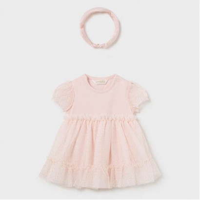 Rochita tip body bebe Mayoral de ocazie cu bentita