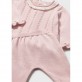 Set tricotat bebe cu botosei Mayoral pentru fetita