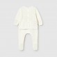 Set tricotat bebe cu botosei Mayoral pentru fetita