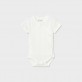 Body bumbac bebe Mayoral pentru fetita cu maneca scurta